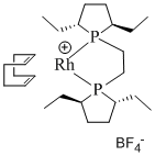 1,2-Bis((2R,5R)-2,5-diethylphospholano)ethane(cyclooctadiene)rhodium(I) tetrafluoroborate