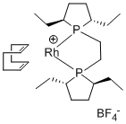 1,2-Bis((2S,5S)-2,5-diethylphospholano)ethane(cyclooctadiene)rhodium(I) tetrafluoroborate