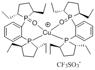 Bis[(2R,5R)-1-{2-[(2R,5R)-2,5-Diethylphospholan-1-yl]phenyl}-2,5-diethylphospholane 1-oxide] Copper(I) Triflate