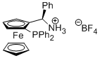 (R<sub>C</sub>)-1-((S<sub>P</sub>)-2-Diphenylphosphino)ferrocenylbenzylaminium tetrafluoroborate
